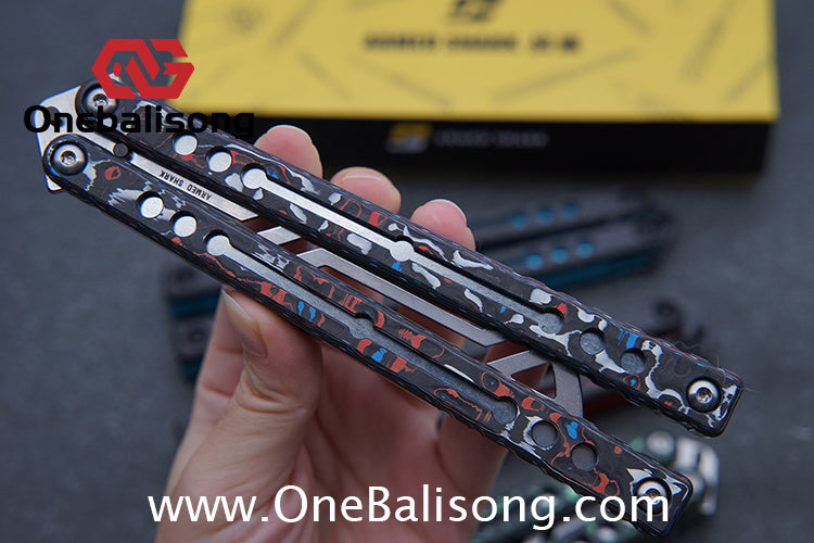 ARMED SHARK Nautilus V2 Clone Aluminum alloy handle stainless steel blade Bushing
