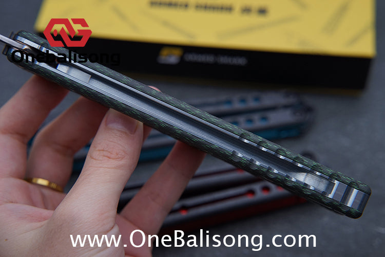 ARMED SHARK Nautilus V2 Clone Aluminum alloy handle stainless steel blade Bushing