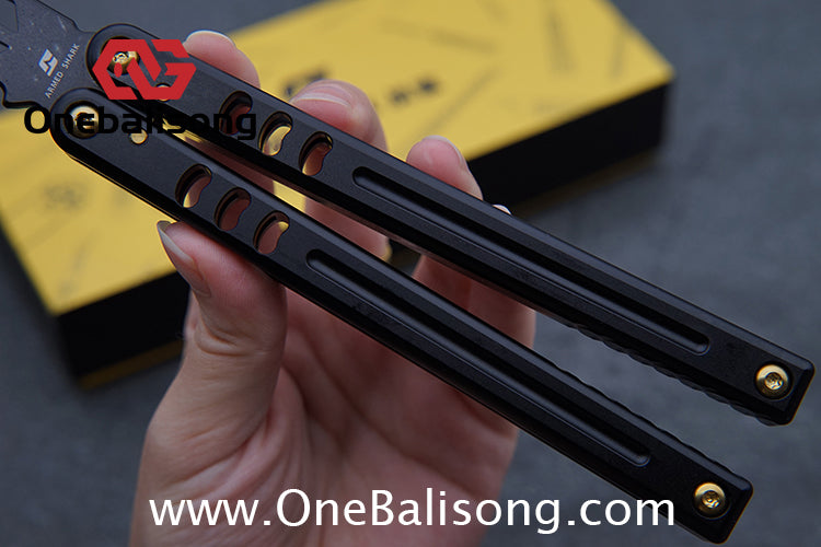 ARMED SHARK V5 Mako Clone Aluminum alloy handle stainless steel Trainer blade One-piece structure Bushing