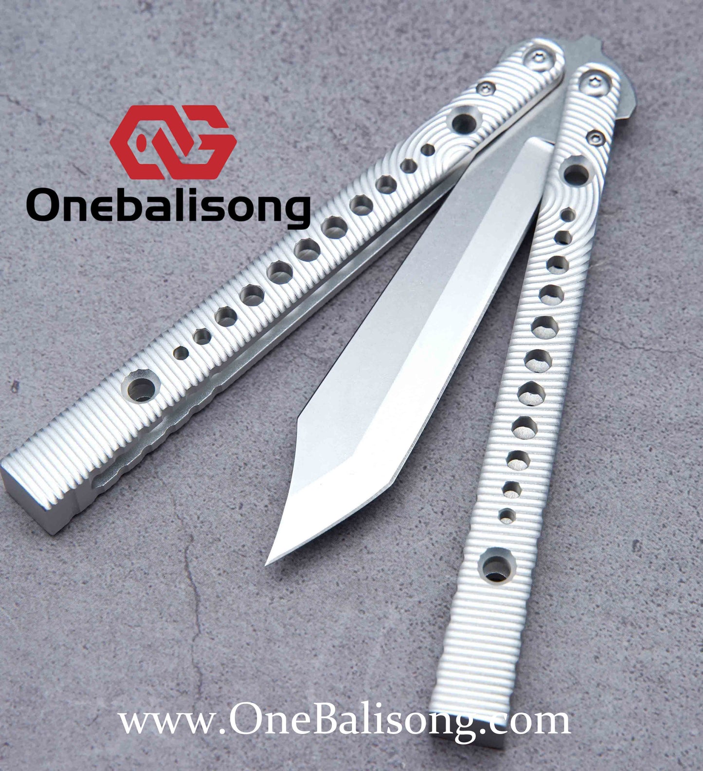 titus BRS chrep clone Aluminum alloy handle stainless steel blade Bushing