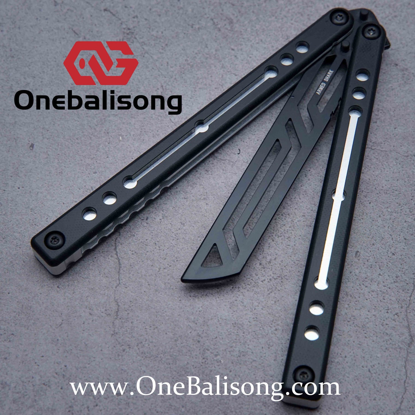 ARMED SHARK Nautilus V2 Clone Aluminum alloy handle stainless steel blade Bushing