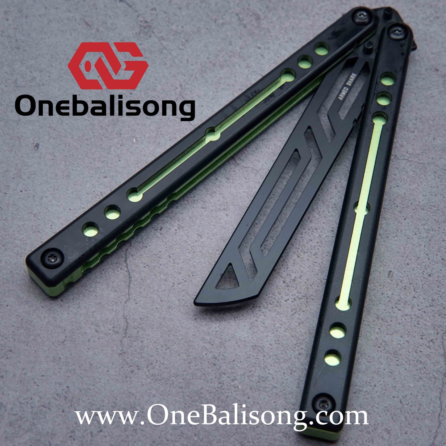ARMED SHARK Nautilus V2 Clone Aluminum alloy handle stainless steel blade Bushing