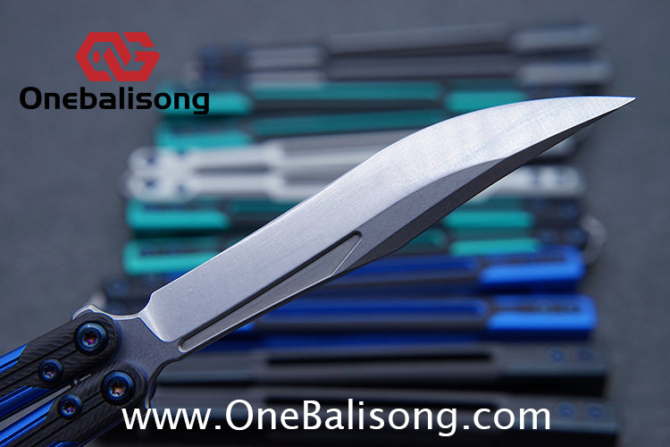 APOCALYPSE TIANQI Cygnus Clone v3.5 Blue screw 7075 Aluminum alloy handle bushing stainless steel blade
