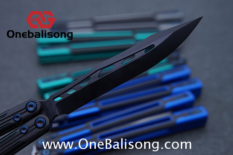 APOCALYPSE TIANQI Cygnus Clone v3.5 Blue screw 7075 Aluminum alloy handle bushing stainless steel blade