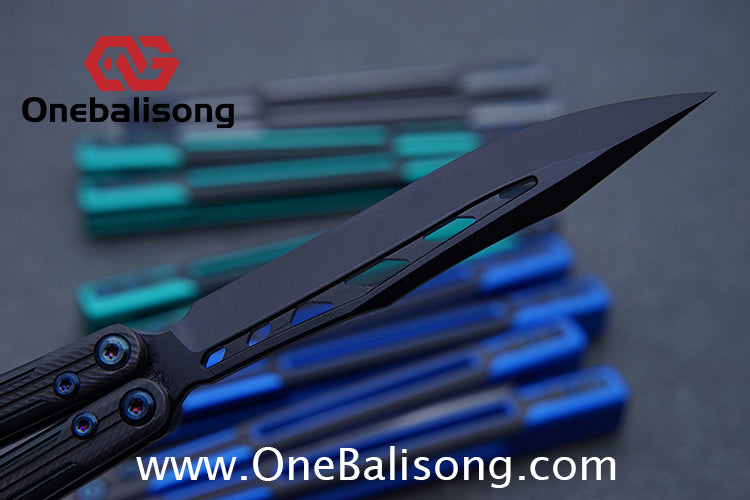 APOCALYPSE TIANQI Cygnus Clone v3.5 Blue screw 7075 Aluminum alloy handle bushing stainless steel blade