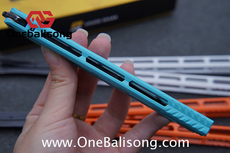 ARMED SHARK Prism Balisong Clone 5CR15 Stainless Steel Handle Stainless Steel Blade Bushings