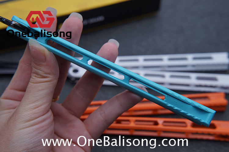 ARMED SHARK Prism Balisong Clone 5CR15 Stainless Steel Handle Stainless Steel Blade Bushings