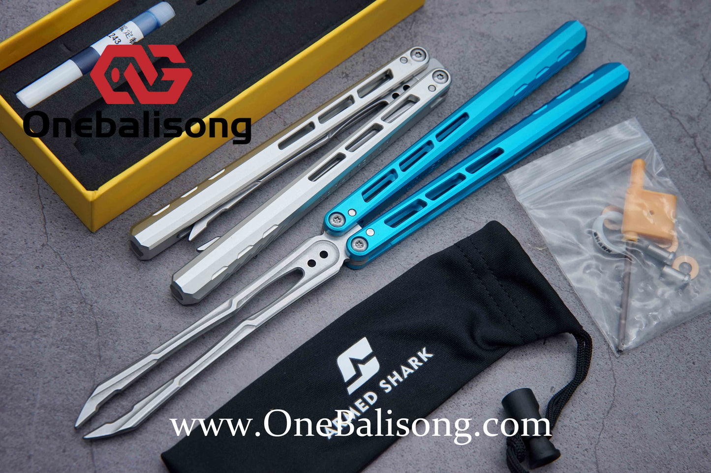 ARMED SHARK Shining Original Design Balisong Trainer Butterfly Training Knife
