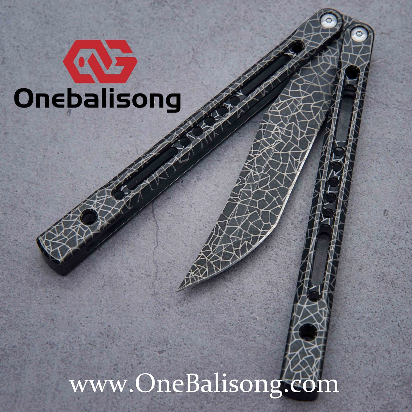theone monarch v2 clone Titanium alloy-handle stainless steel blade bushings D2