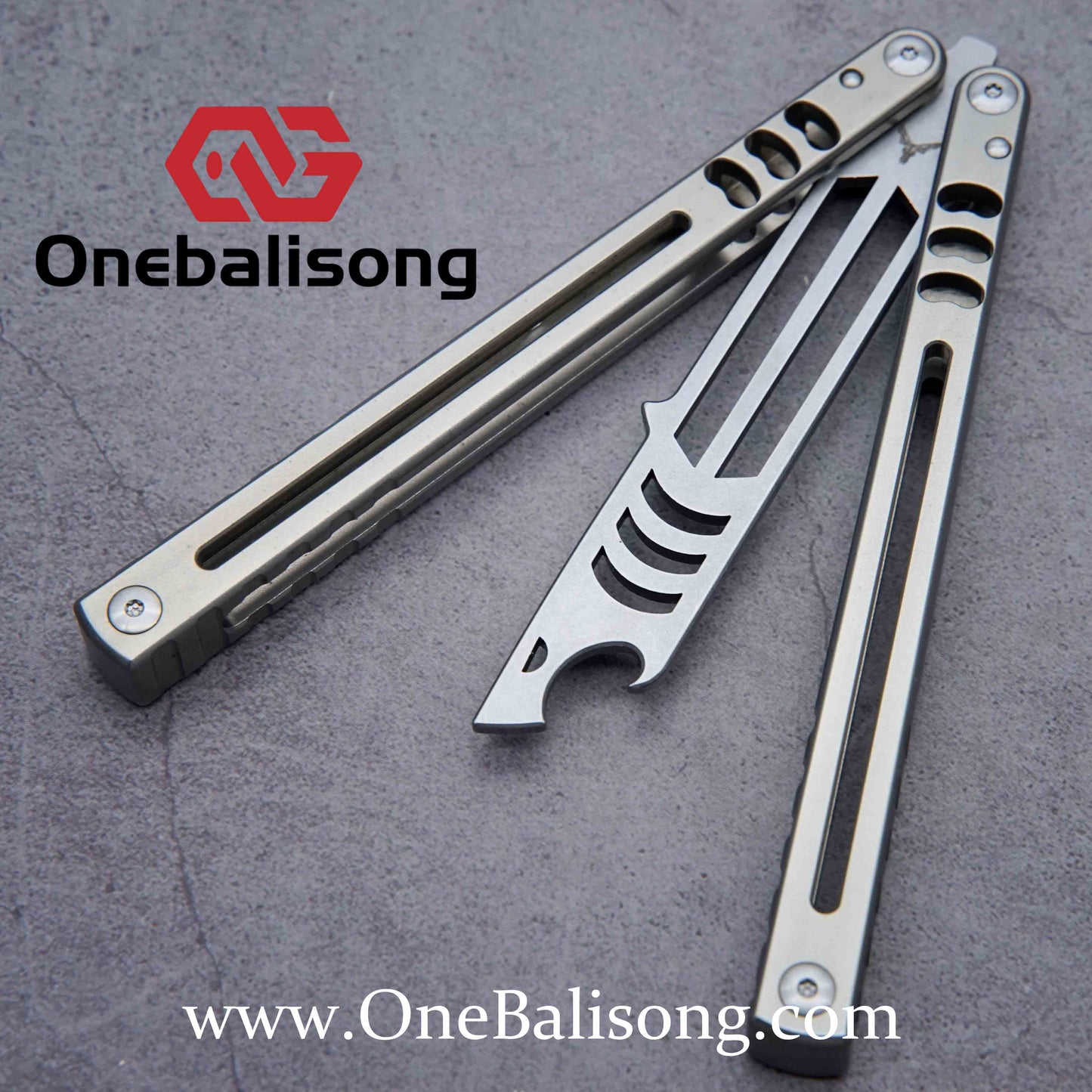 YY 7075 mako clone Aluminum alloy handle stainless steel blade Bushing