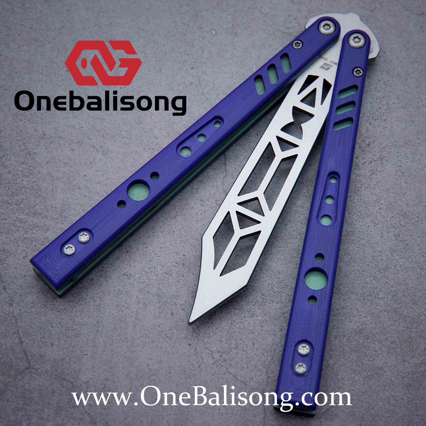 ARMED SHARK REP clone Titanium+g10 handle stainless steel blade Bushing