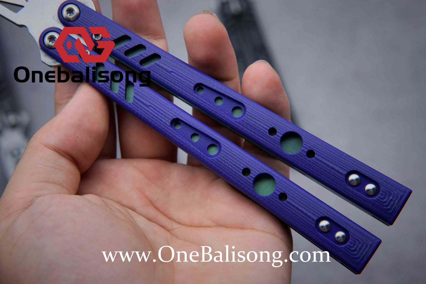 ARMED SHARK REP clone Titanium+g10 handle stainless steel blade Bushing