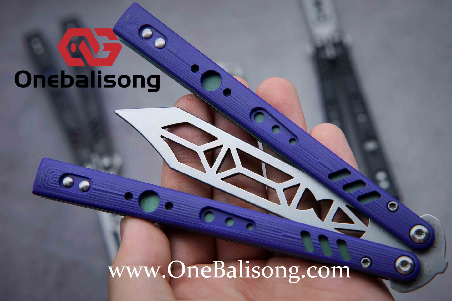 ARMED SHARK REP clone Titanium+g10 handle stainless steel blade Bushing
