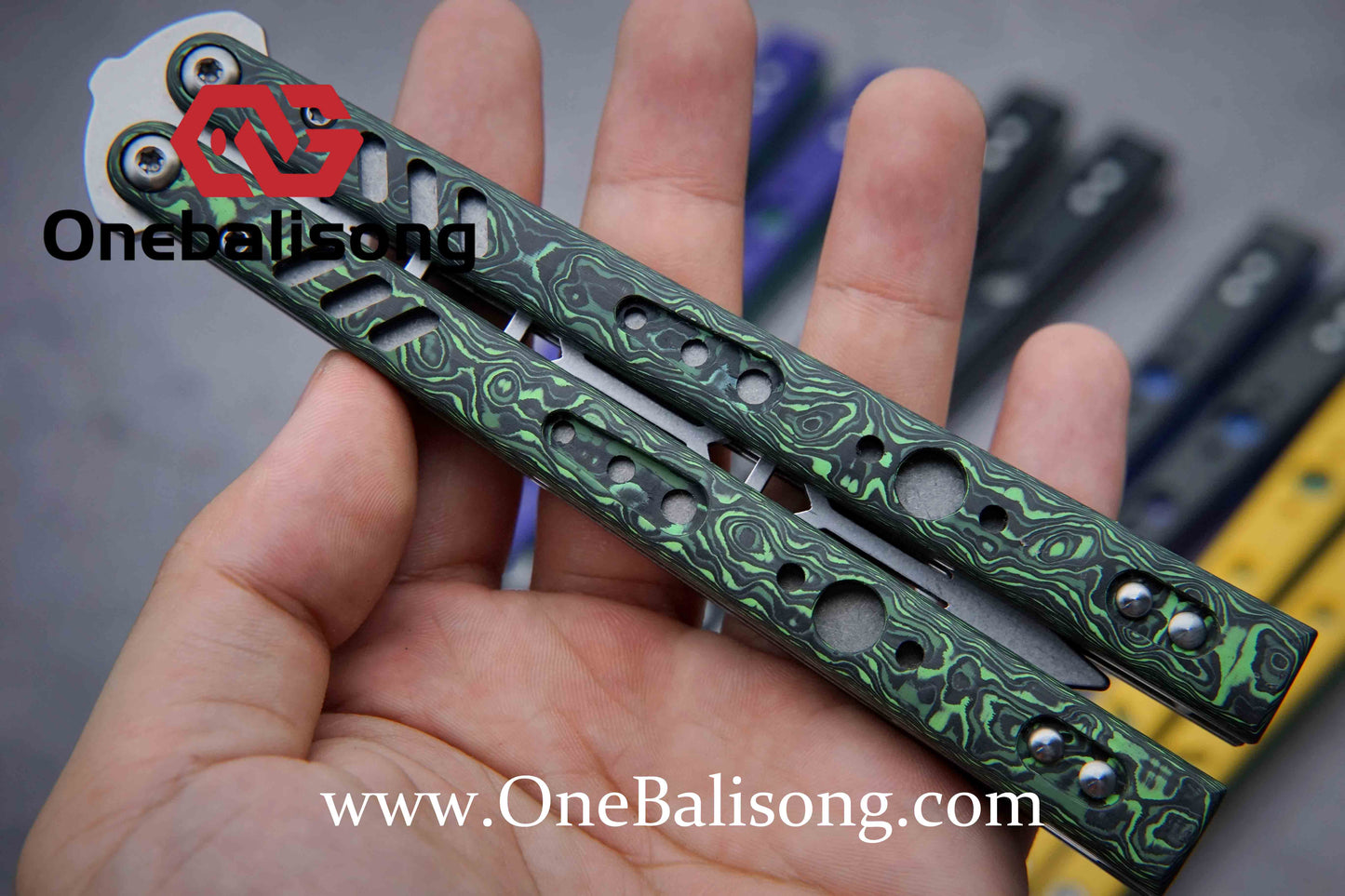 ARMED SHARK REP clone Titanium+g10 handle stainless steel blade Bushing