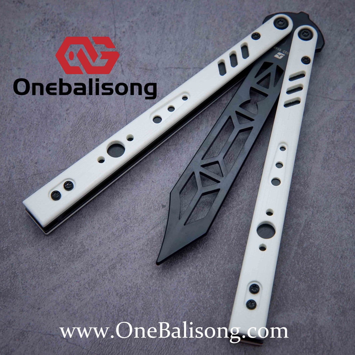 ARMED SHARK REP clone Titanium+g10 handle stainless steel blade Bushing
