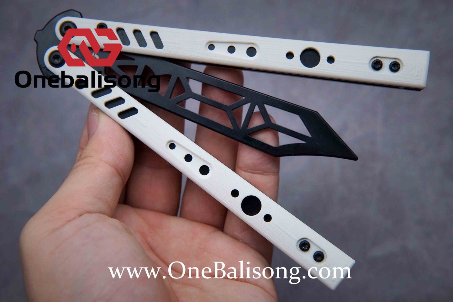 ARMED SHARK REP clone Titanium+g10 handle stainless steel blade Bushing