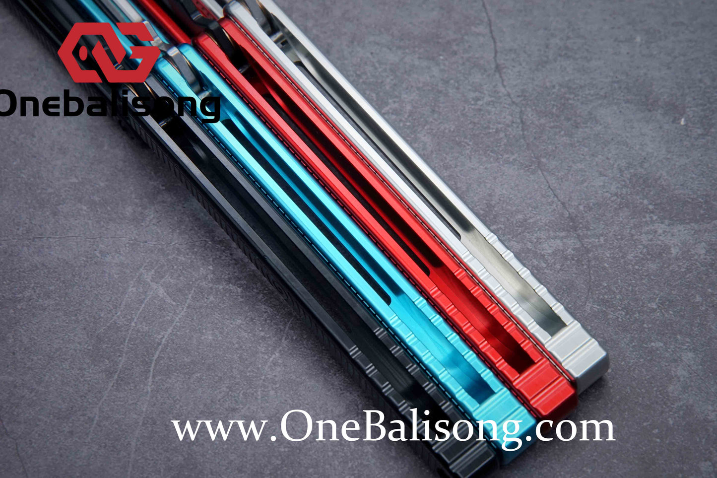 ARMED SHARK spiral kraken clone Aluminum alloy handle stainless steel blade Bushing