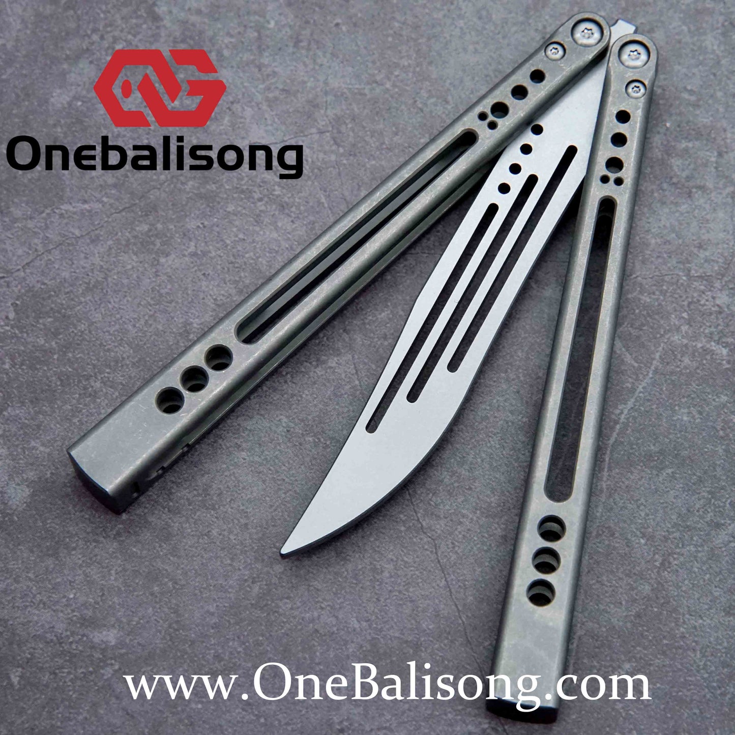 theone GALE clone Titanium alloy handle stainless steel blade Bushing