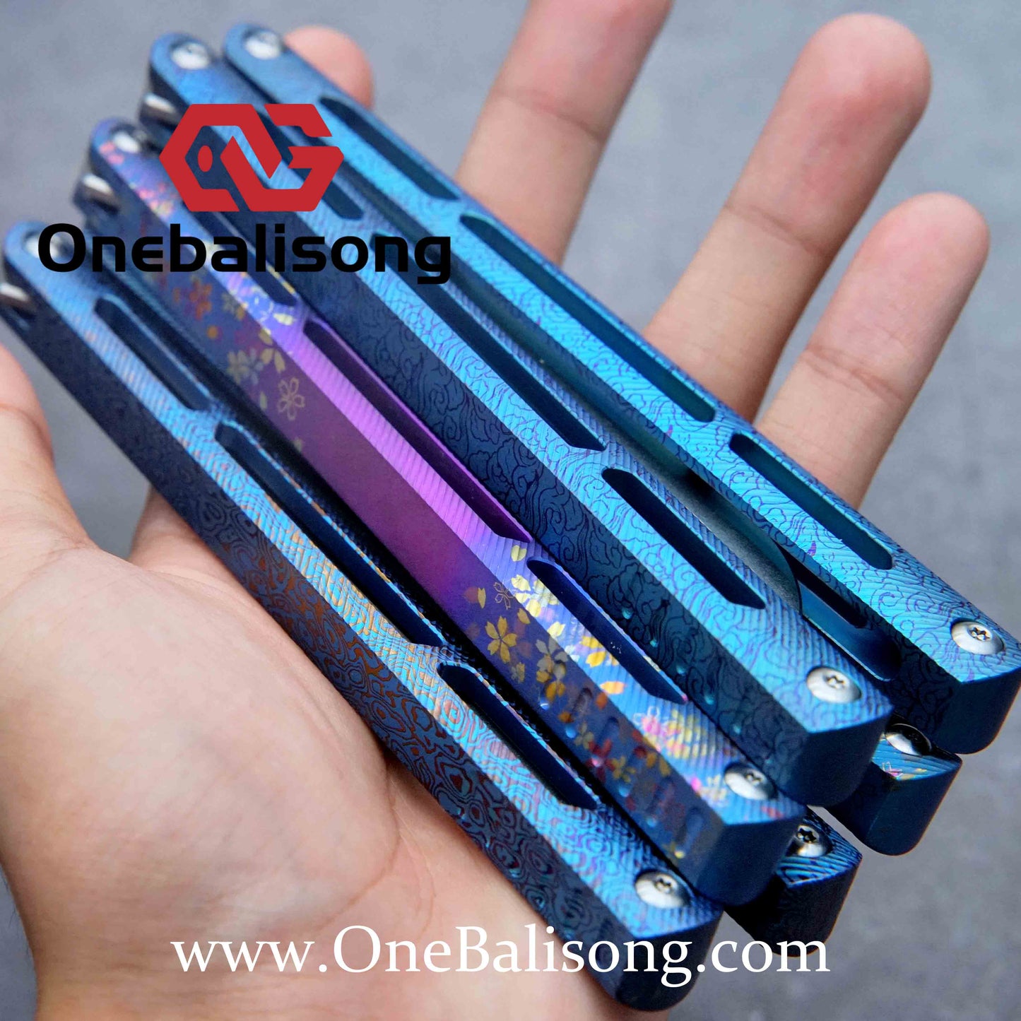 theone Integrated tsunami clone Titanium handle One-piece structure Bushing