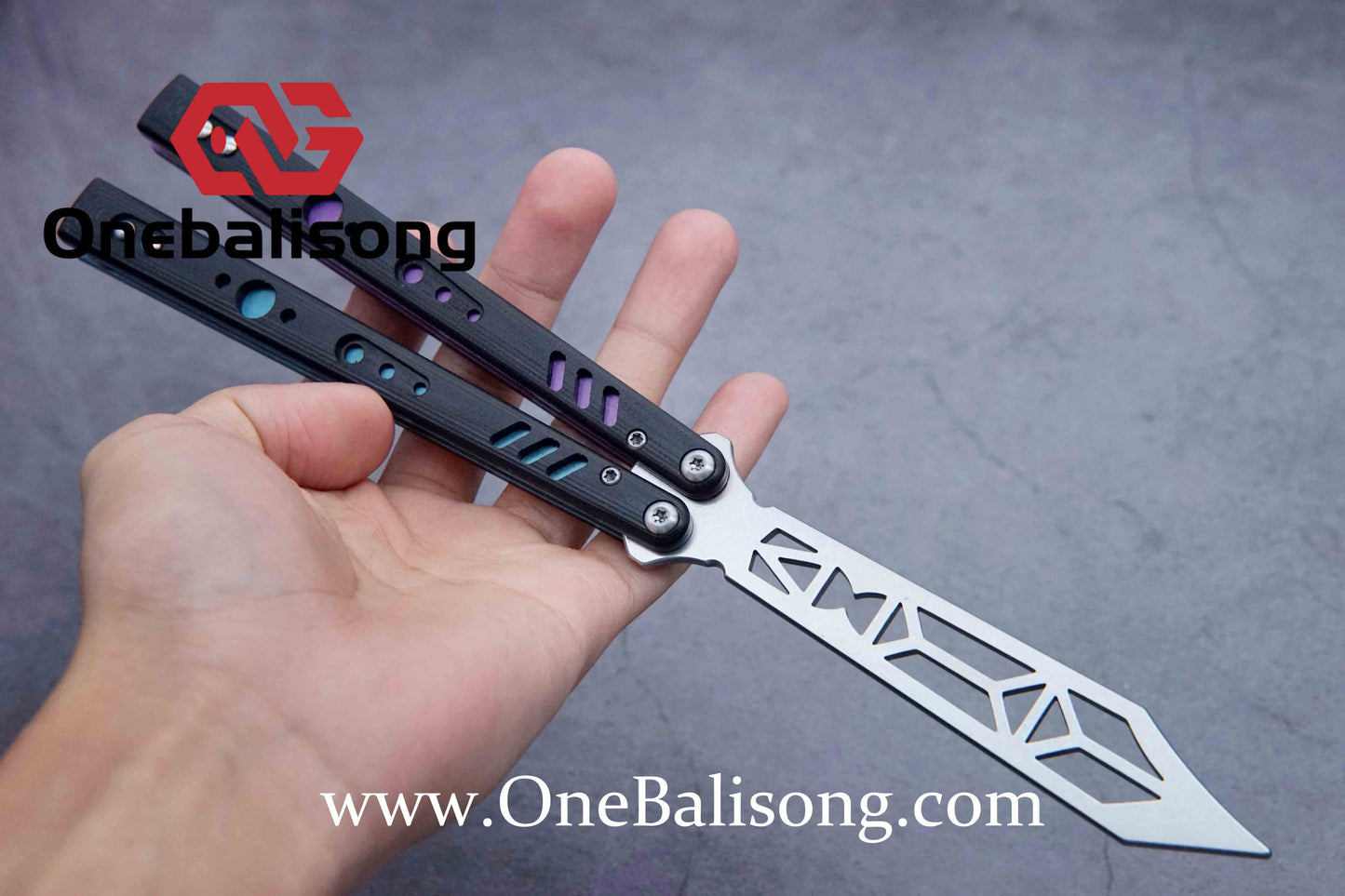 ARMED SHARK REP clone Titanium+g10 handle stainless steel blade Bushing