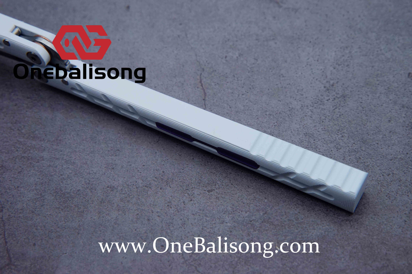 Bali X jiegeng ABX clone 7075 Aluminum alloy handle Stainless steel Trainer blade Bushing