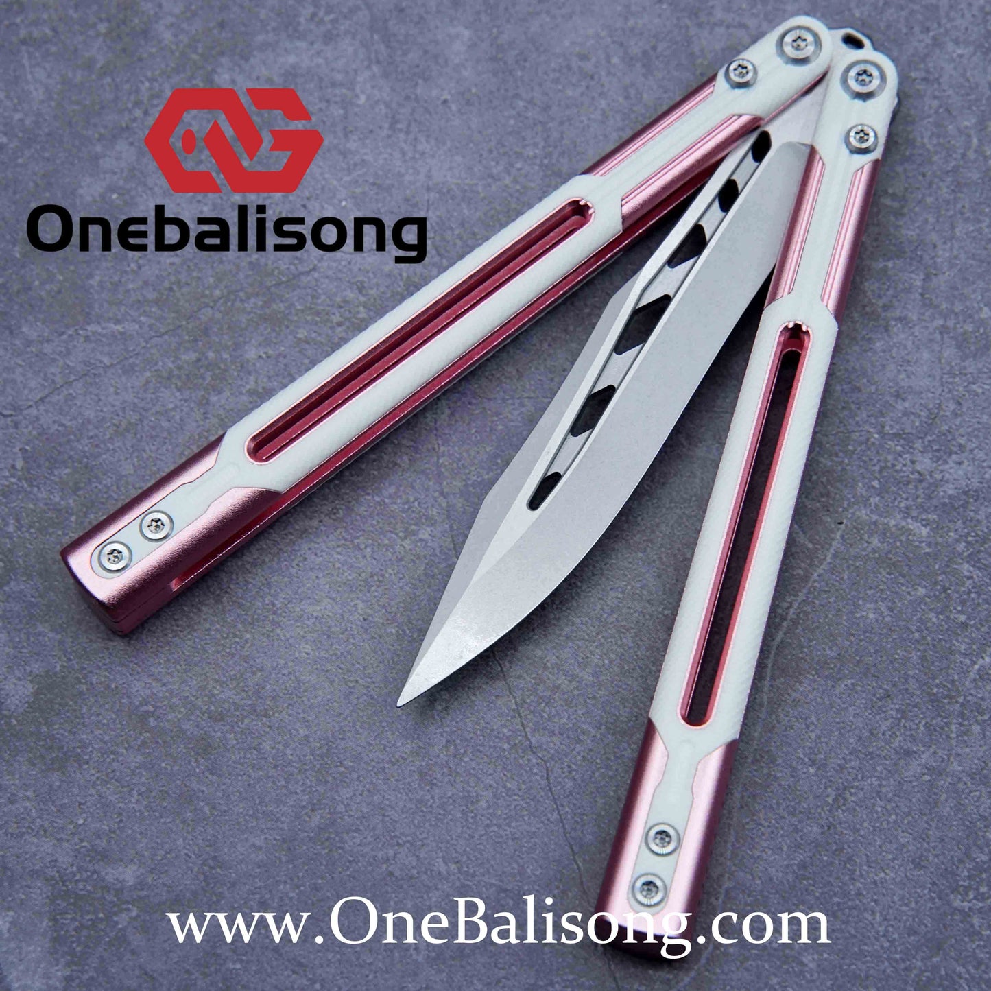 APOCALYPSE TIANQI Cygnus Clone v3.5 Blue screw 7075 Aluminum alloy handle bushing stainless steel blade