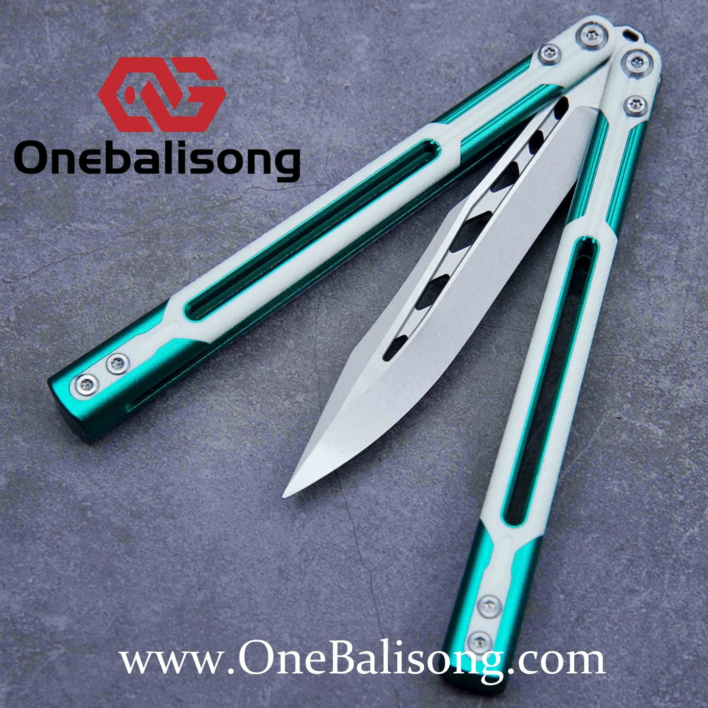 APOCALYPSE TIANQI Cygnus Clone v3.5 Blue screw 7075 Aluminum alloy handle bushing stainless steel blade