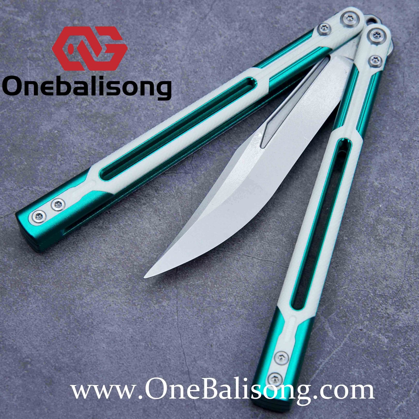APOCALYPSE TIANQI Cygnus Clone v3.5 Blue screw 7075 Aluminum alloy handle bushing stainless steel blade