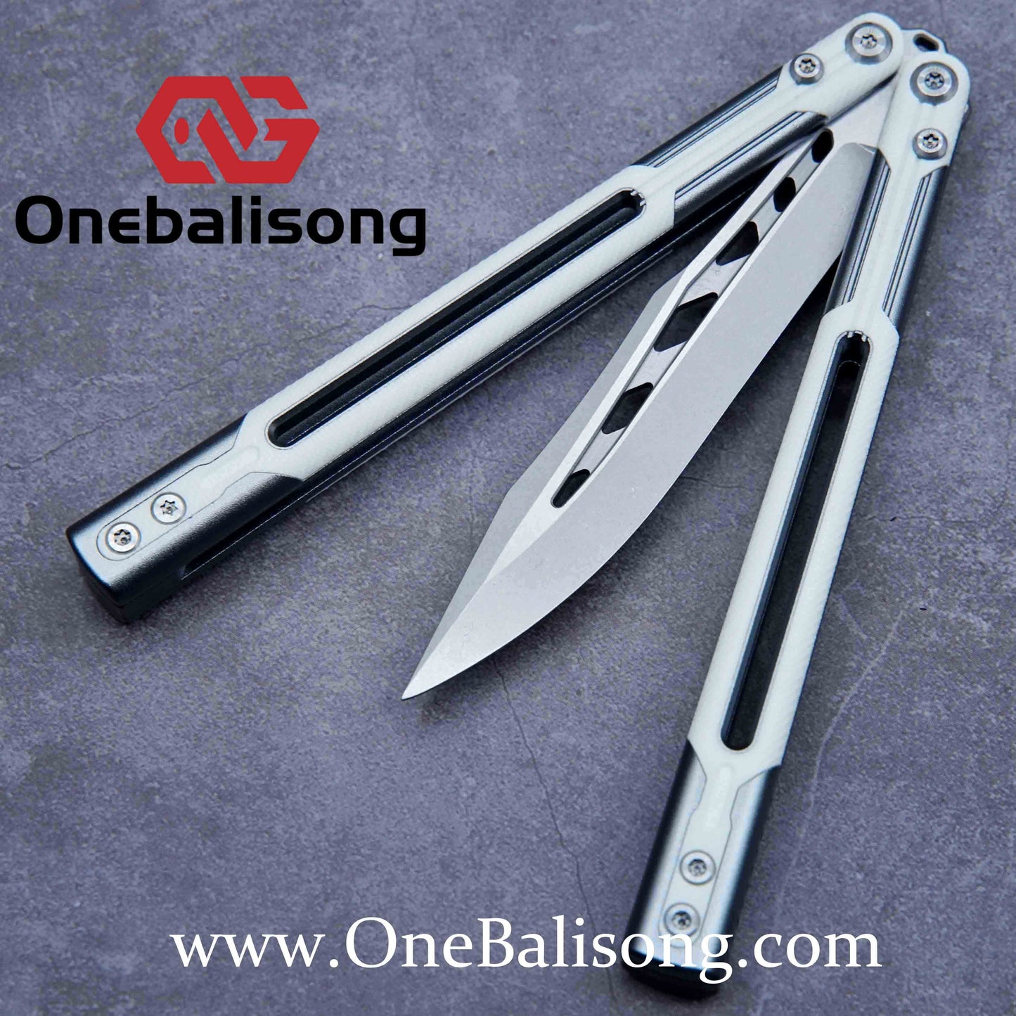 APOCALYPSE TIANQI Cygnus Clone v3.5 Blue screw 7075 Aluminum alloy handle bushing stainless steel blade