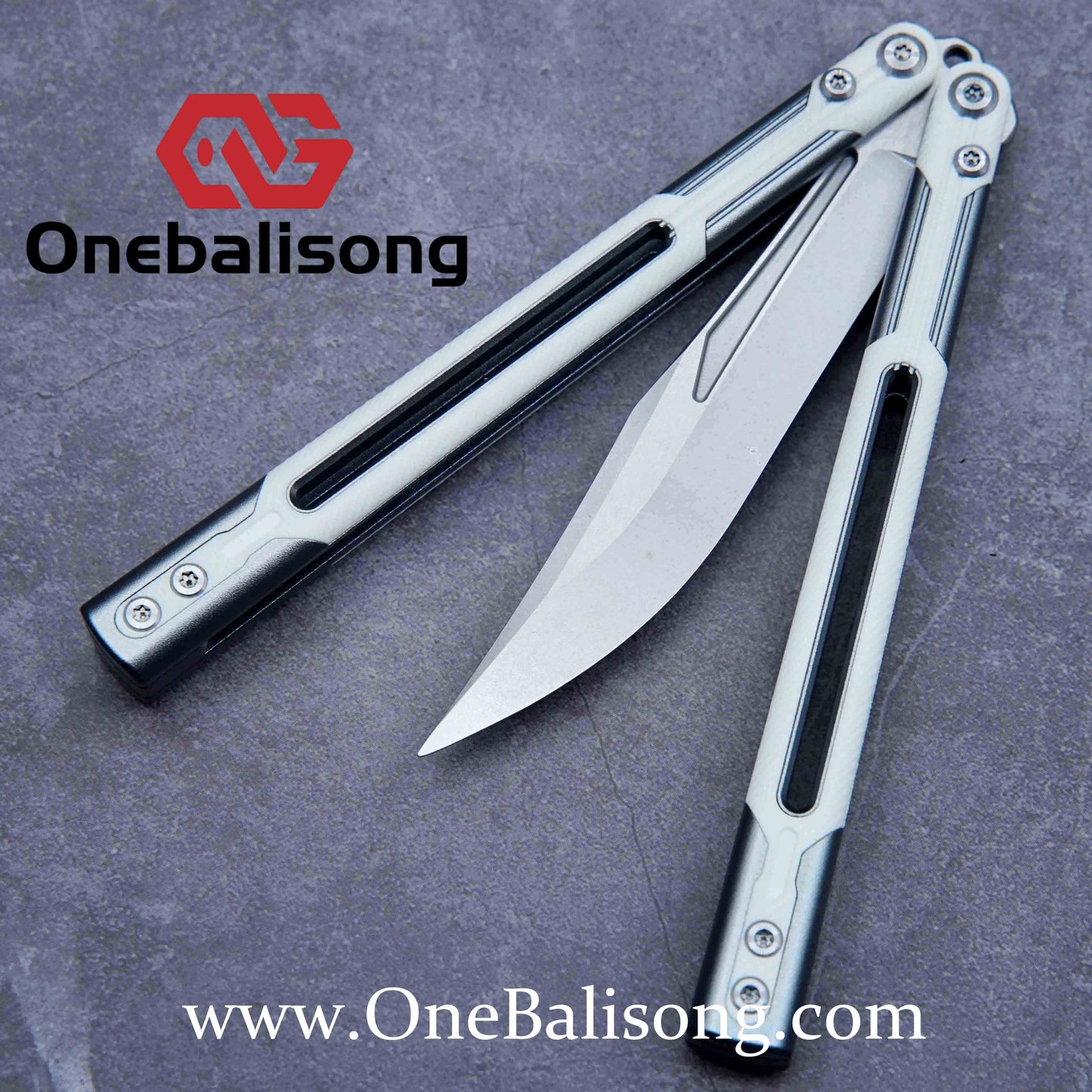 APOCALYPSE TIANQI Cygnus Clone v3.5 Blue screw 7075 Aluminum alloy handle bushing stainless steel blade