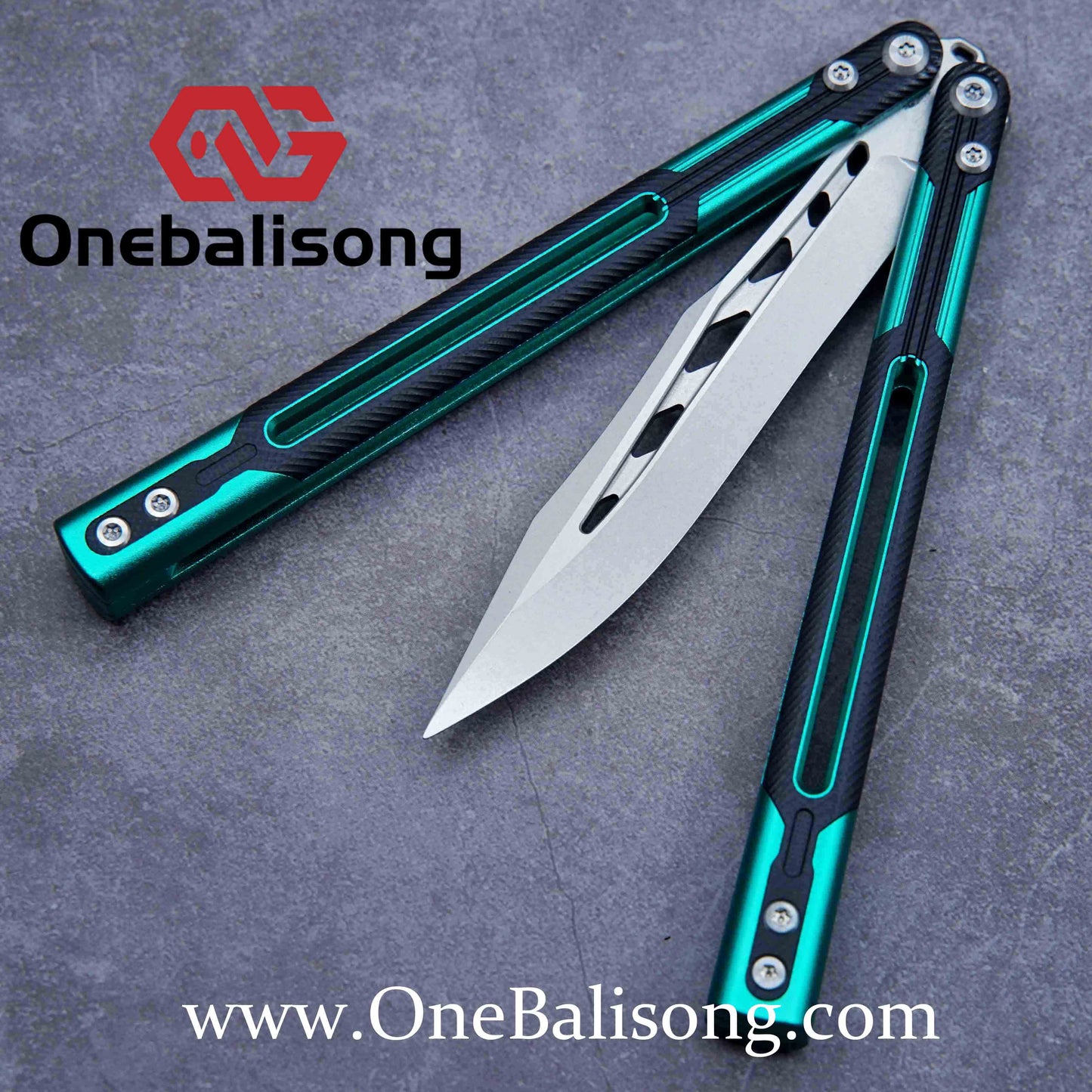 APOCALYPSE TIANQI Cygnus Clone v3.5 Blue screw 7075 Aluminum alloy handle bushing stainless steel blade