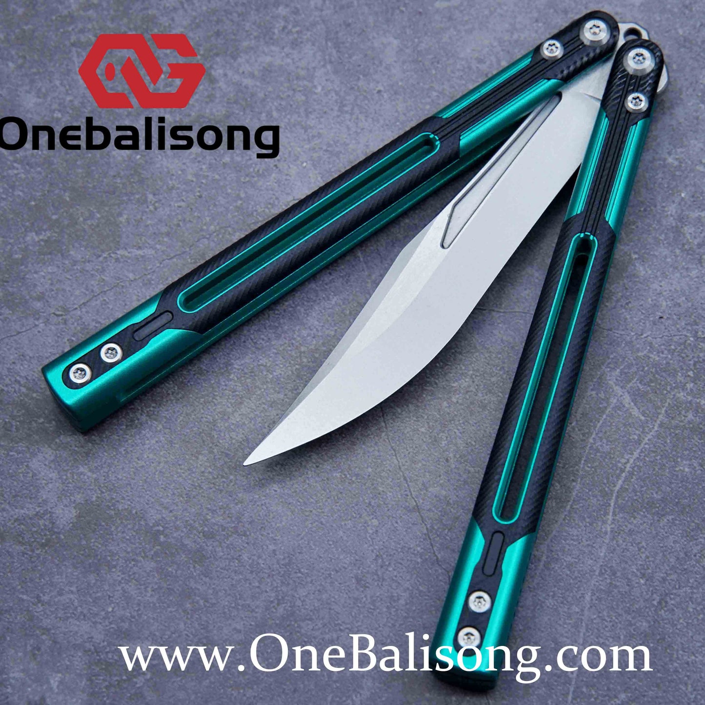 APOCALYPSE TIANQI Cygnus Clone v3.5 Blue screw 7075 Aluminum alloy handle bushing stainless steel blade