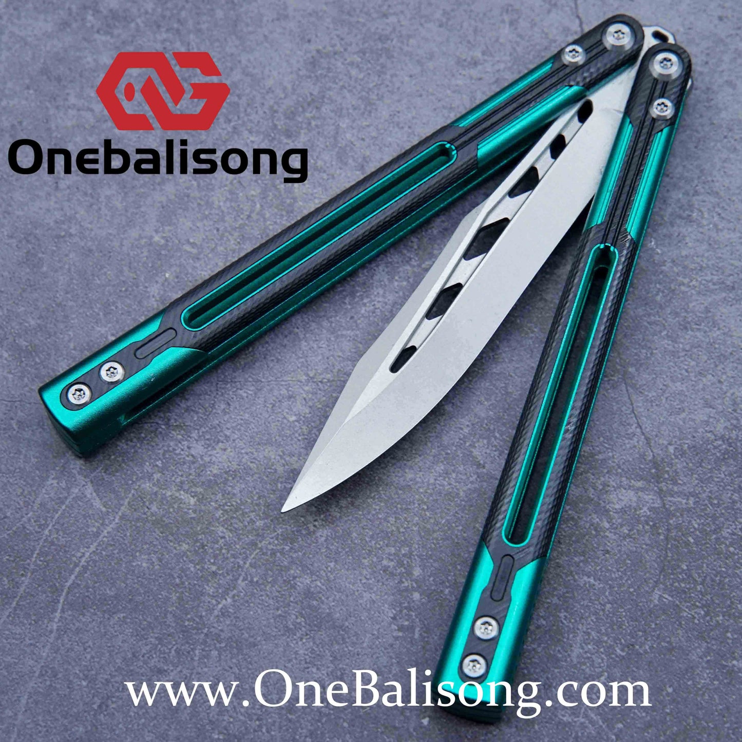 APOCALYPSE TIANQI Cygnus Clone v3.5 Blue screw 7075 Aluminum alloy handle bushing stainless steel blade
