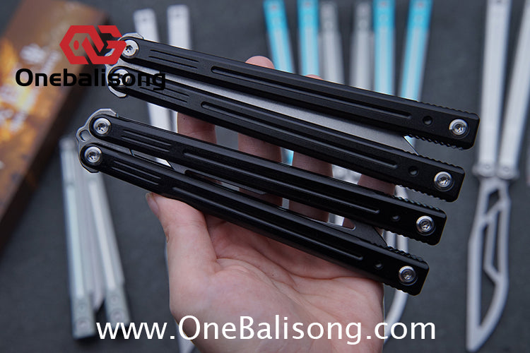 APOCALYPSE Tianqi Orion Balisong Clone 7075 Aluminum Alloy Handle Stainless Steel Blade Bushing