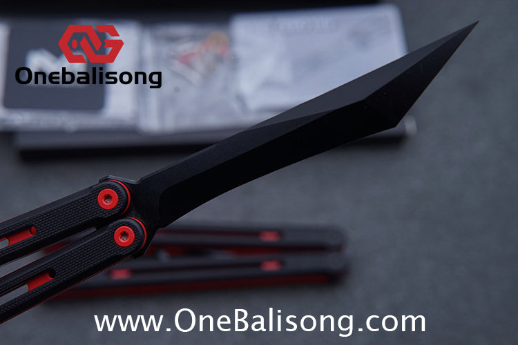 Performance Time Zero Lite Balisong 7075 Aluminium Alloy Handle 5cr15 MOV Stainless Steel Blade