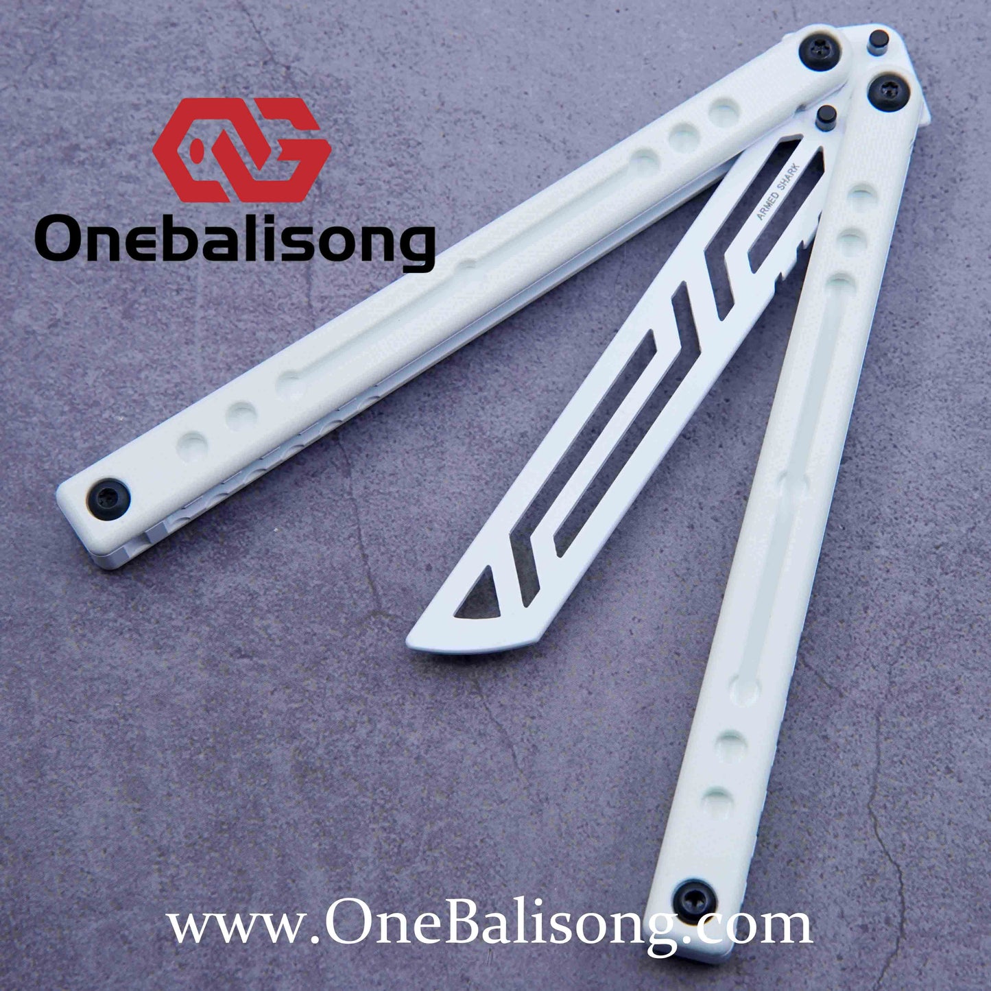 ARMED SHARK Nautilus V2 Clone Aluminum alloy handle stainless steel blade Bushing