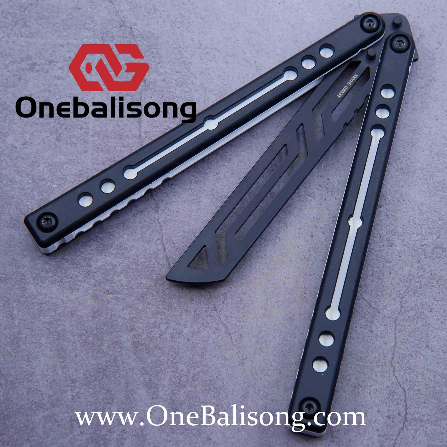 ARMED SHARK Nautilus V2 Clone Aluminum alloy handle stainless steel blade Bushing