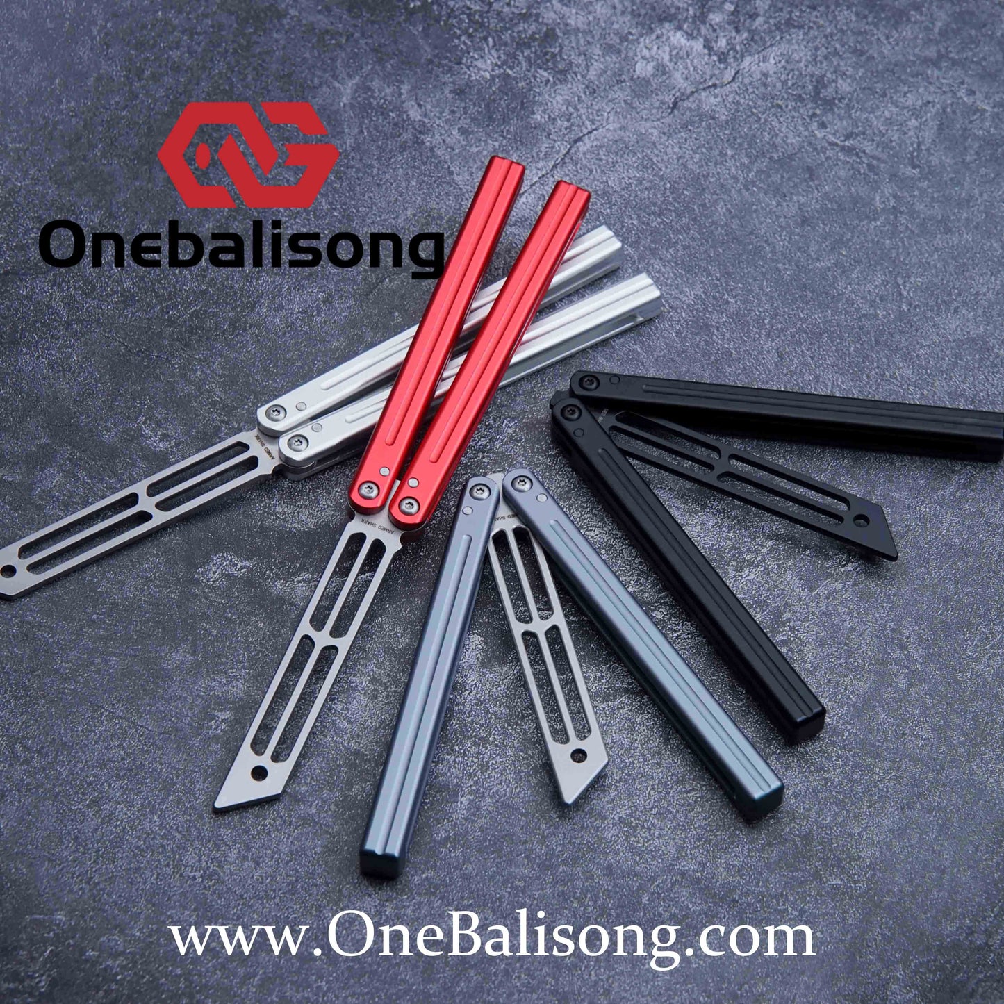 ARMED SHARK triton clone Aluminum alloy handle stainless steel blade Bushing