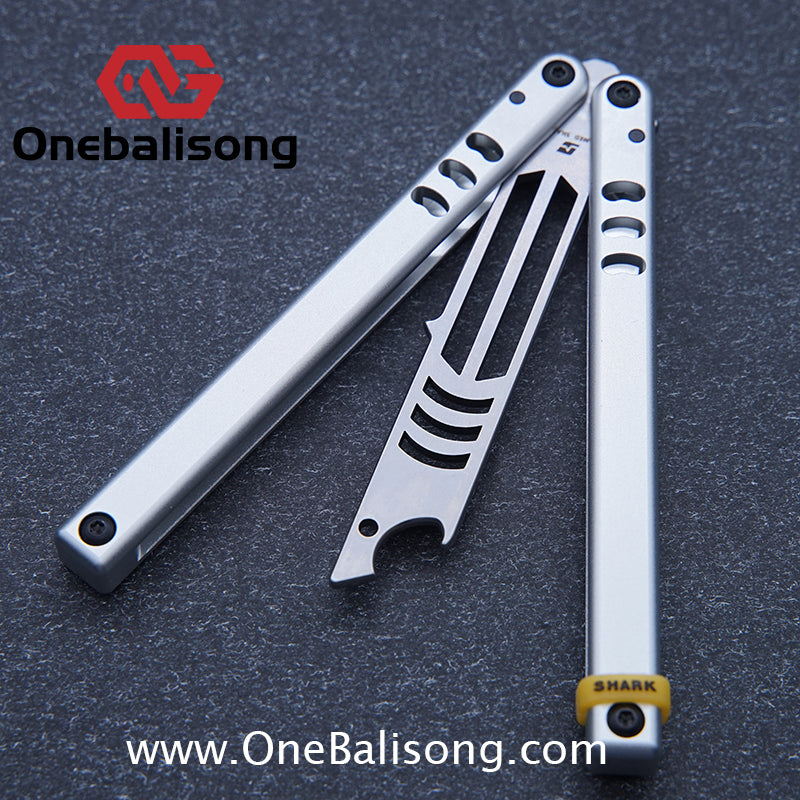 ARMED SHARK V5 Mako Clone Aluminum alloy handle stainless steel Trainer blade One-piece structure Bushing
