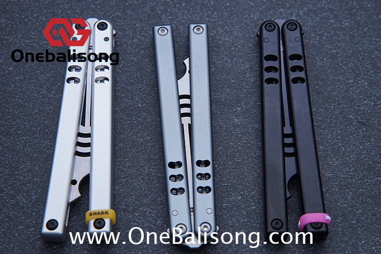 ARMED SHARK V5 Mako Clone Aluminum alloy handle stainless steel Trainer blade One-piece structure Bushing