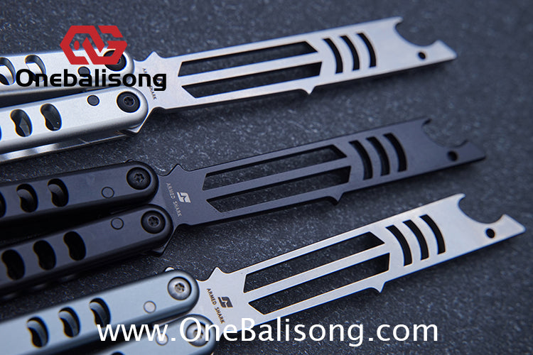 ARMED SHARK V5 Mako Clone Aluminum alloy handle stainless steel Trainer blade One-piece structure Bushing