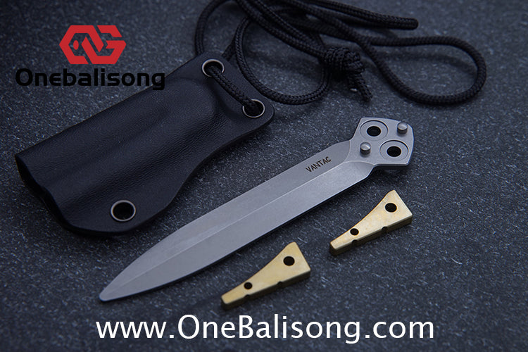 Vantac Titanium Handle M390 Blade Balisong
