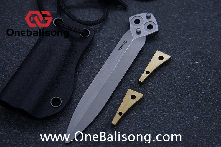 Vantac Titanium Handle M390 Blade Balisong