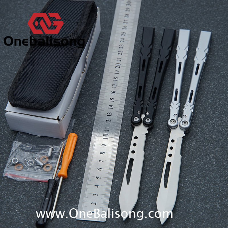 TheOne Alien Aluminum Handle D2 Stainless Steel Blade Bushing
