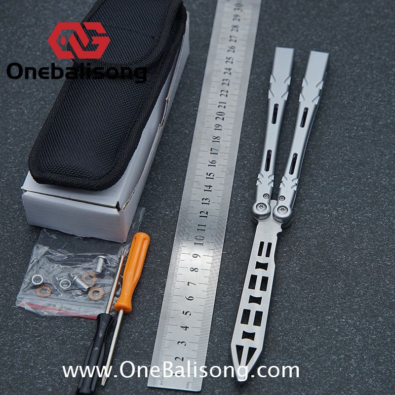 TheOne Alien Aluminum Handle D2 Stainless Steel Blade Bushing