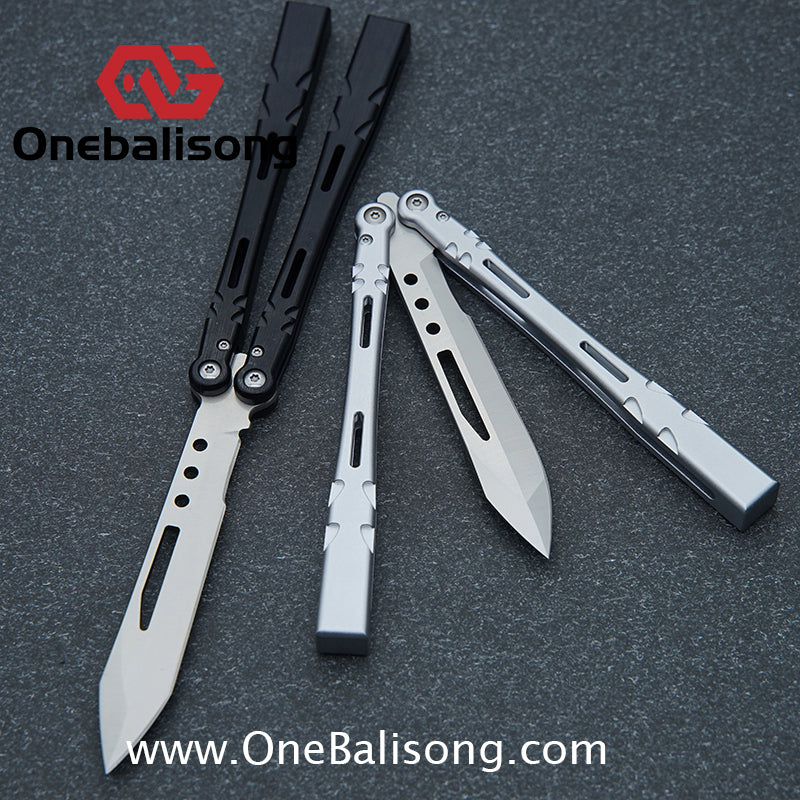 TheOne Alien Aluminum Handle D2 Stainless Steel Blade Bushing