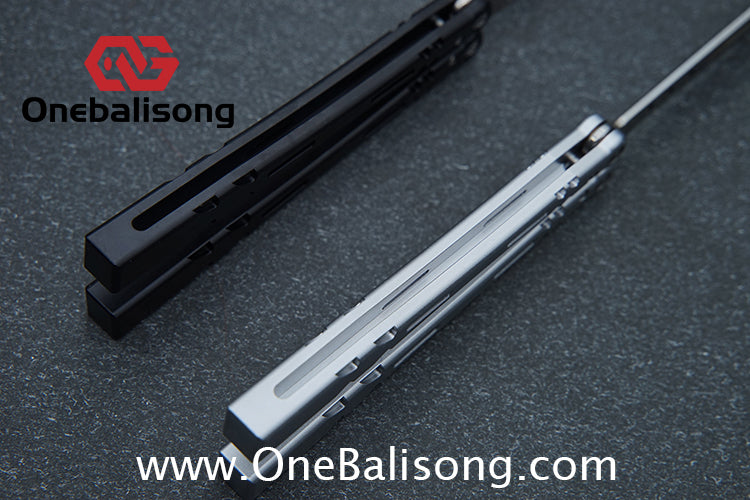 TheOne Alien Aluminum Handle D2 Stainless Steel Blade Bushing