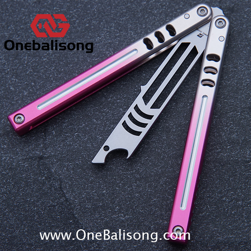 ARMED SHARK V5 Mako Clone Aluminum alloy handle stainless steel Trainer blade One-piece structure Bushing
