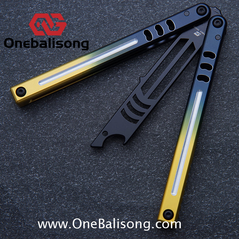 ARMED SHARK V5 Mako Clone Aluminum alloy handle stainless steel Trainer blade One-piece structure Bushing