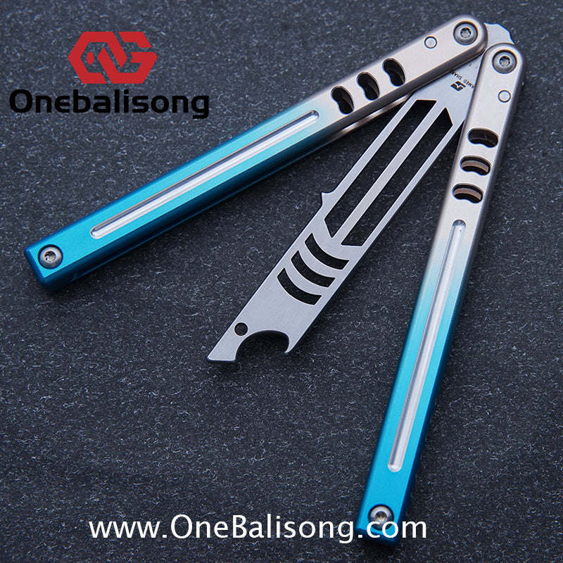 ARMED SHARK V5 Mako Clone Aluminum alloy handle stainless steel Trainer blade One-piece structure Bushing